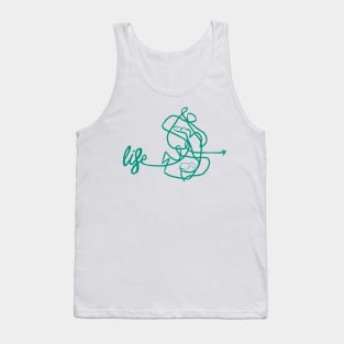 Life - green Tank Top